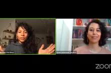 Screenshot Emilia Roig und Sarah Lutzemann Screenshot Emilia Roig und Sarah Lutzemann